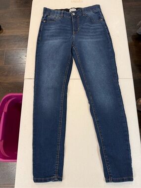 Angels Women's Mid-Dark Blue Skinny Jeans
